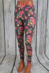 Virágos leggings M/L és XL/XXL