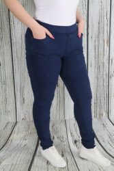 Farmerhatású tavaszi sztreccses nadrág,leggings M, L, XL. 2XL fekete és sötétkék