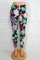 Virágos vékony leggings S/L , XL/XXL, 3XL/4XL , 5XL/6XL