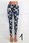 Virágos vékony leggings S/L , XL/XXL, 3XL/4XL , 5XL/6XL