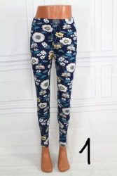 Virágos vékony leggings S/L , XL/XXL, 3XL/4XL , 5XL/6XL