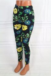  Virágos vékony leggings S/L , XL/XXL, 3XL/4XL , 5XL/6XL