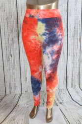 Színes rugalmas anyagú leggings S/L , XL/XXL, 3XL/4XL és 5XL/6XL