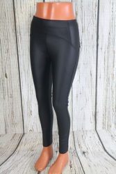 Bőrhatású leggings,vékonyan bélelt S/M ,M/L és XL/XXL