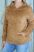 Kenguruzsebes pihe-puha szőrmés kapucnis felső S/M és L/XL