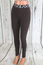 Divatos színes melegen bélelt leggings M/L és XL/XXL- 5 színben