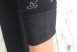 Melegen bélelt fekete  leggings oldalt köves díszítéssel M/L és xL/XXL