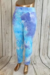 Színes rugalmas anyagú leggings S/L , XL/XXL, 3XL/4XL és 5XL/6XL