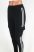 Oldaltzsebes csíkos leggings S/L és XL/XXL  fekete,sötétszürke