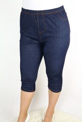  Farmerhatású térd leggings M/L ,XL/XXL  kék és fekete