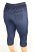  Farmerhatású térd leggings M/L ,XL/XXL  kék és fekete
