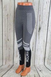 Felratos kétszínű leggings L/XL és L/XXL