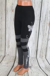 Melegen bélelt farmerhatású leggings M/L és XL/XL ( kisebb méretezés)