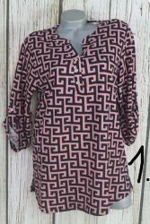 Görögmintás melegebb anyagú felső M, L, XL, 2XL, 3XL, 4XL