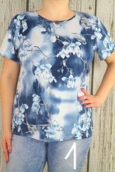 Nagyon csinos virágos felső M,L,XL,2XL,3XL,4XL- 3 színben 