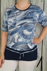 Csinos mintás felső XL,2XL,3XL,4XL,5XL,6XL