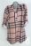 Csinos kockás tunika,ujja felgombolható M, L, XL,2XL    - 8 színben 