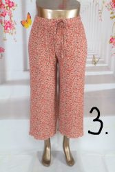 2-  Bő szárú Virágos nadrág 2XL, 3XL, 4XL, 5XL/6XL