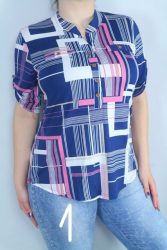 Nagyon csinos mintás felső L, XL, 2XL, 3XL, 4XL, 5XL, 6XL