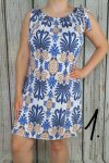 Szépséges mintás lenge ruha  L/XL és 2XL/3XL  - 4 szín
