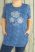 "Farmerhatású" virágos zsebes tunika M, L, XL, 2XL, 3XL, 4XL