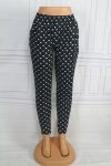 Mintás zsebes rugalmas anyagú nadrág M/L, XL/XXL