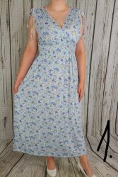 2-----Csinos apróvirágos maxi ruha M/L és xL/XXL