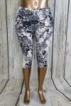   Színes virágos térd leggings S/L , XL/XXL,3XL/4XL, 5XL/6XL