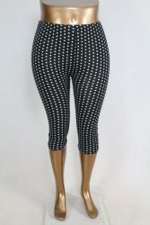Pöttyös térd leggings S/L , XL/XXL