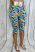 Színes virágos térd leggings S/L , XL/XXL,3XL/4XL, 5XL/6XL