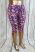 Színes levélmintás térd leggings S/L, XL/XXL, 3XL/4XL, 5XL/6XL