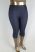 Farmerhatású térd leggings M/L ,XL/XXL kék és fekete