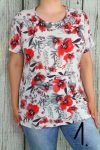 Színes virágos felső L,XL,2XL,3XL,4XL - 3 szín