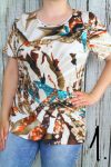 Színes mintás  felső L,XL,2XL,3XL,4XL - 3 szín