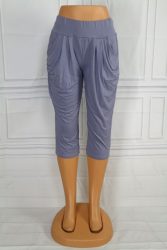 Színes lezser rugalmas anyagú térdnadrág-bambusz- M/L , XL/XXL, 3XL/4XL ,5XL/6XL