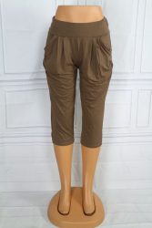 Színes lezser rugalmas anyagú térdnadrág-bambusz- M/L , XL/XXL, 3XL/4XL ,5XL/6XL