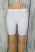 Fehér rövid leggings - bambusz -- S/M ,L/XL