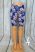 Virágos rövid leggings - bambusz -- S/M ,L/XL -6 színben 