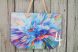 Színes mintás   erős anyagú strand táska 40 cm X 56 cm