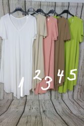 Színes lenge ruha --mellb-140 cm