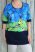 Színes pillangós tunika M, L, XL, 2XL, 3XL, 4XL