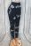 Rugalmas anyagú , színes festékmintás  leggings S/M és L/XL