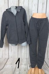 Meleg anyagú egyszínű szabadidőeggyüttes  3XL/4XL és 5XL/6XL