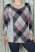 Melegebb anyagú csinos kockás  felső M, L,XL,2XL,3XL,4XL