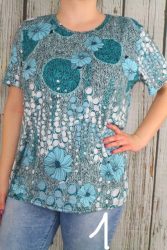Színes virágos felső M,L,XL,2XL,3XL,4XL