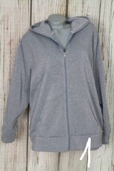 Meleg anyagú cipzáros felső 3XL/4XL és 5XL/6XL - 6 színben