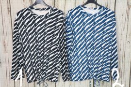 Pihe -puha meleg anyagú  mintás felső,lent összehúzható M, L, XL