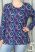 2--Melegebb anyagú mintás felső M, L,XL,2XL,3XL,4XL - 6 színben