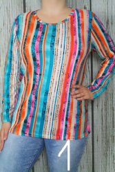 2--Színes csíkos melegebb anyagú  felső L,XL,2XL,3XL,4XL