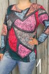 2--Színes mintás  melegebb anyagú felső L,XL,2XL,3XL,4XL